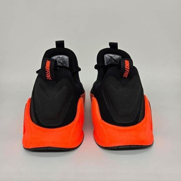 New Nike Free Metcon 6 'Black Hyper Orange' Men's Workout Shoes Size 10 - Picture 6 of 8